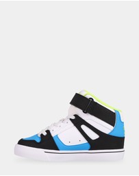 DC Shoes - Boys 4 to 16 Pure High-Top EV Shoes