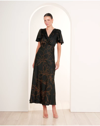 Pilgrim - Becky Short Sleeve Maxi Dress
