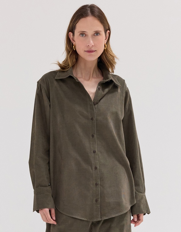 Cloth & Co. - The Corduroy Shirt Rosemary