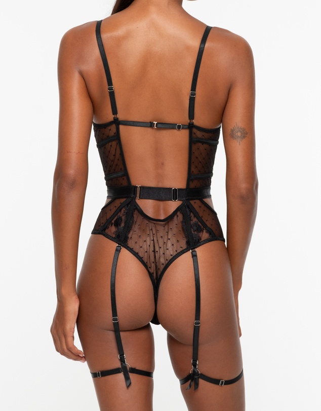 One Empire - Jayda Black Bodysuit