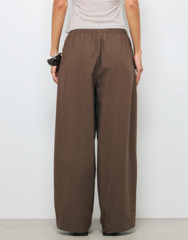 AERE - Nora Organic Cotton Barrel Leg Pants