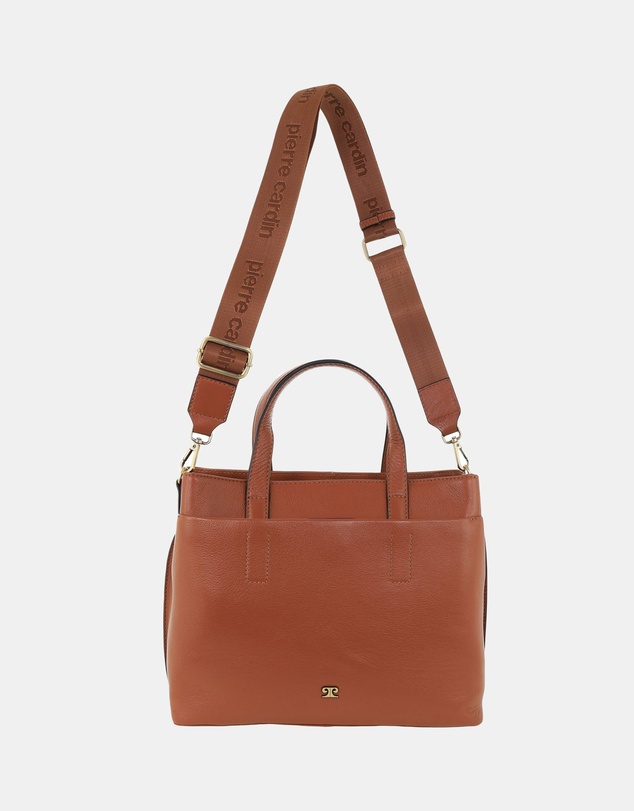 Pierre Cardin - Pierre Cardin Leather Crossbody Bag