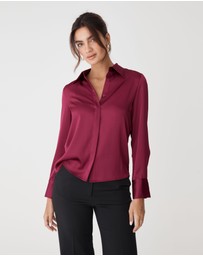 Forcast - Mae Satin Shirt