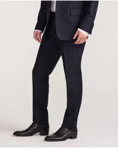 Calibre - Extra Slim Wool Twill Pants Navy Dark