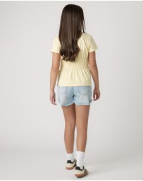 Decjuba Kids - Smocked Tee - Teens
