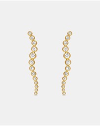 SAINT VALENTINE - Crescendo Drop Earrings - Gold