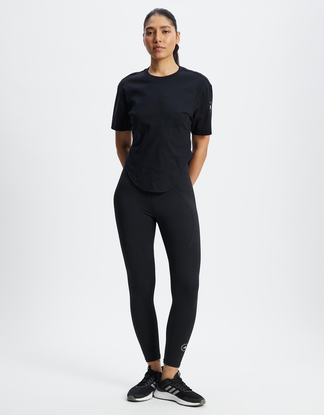 adidas by Stella McCartney - Adidas By Stella McCartney Sportswear Curved Hem T-Shirt