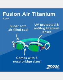 Zoggs - Fusion Air Titanium Swim Goggles