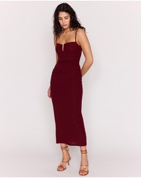 MINKPINK - Mila Gathered Maxi Dress