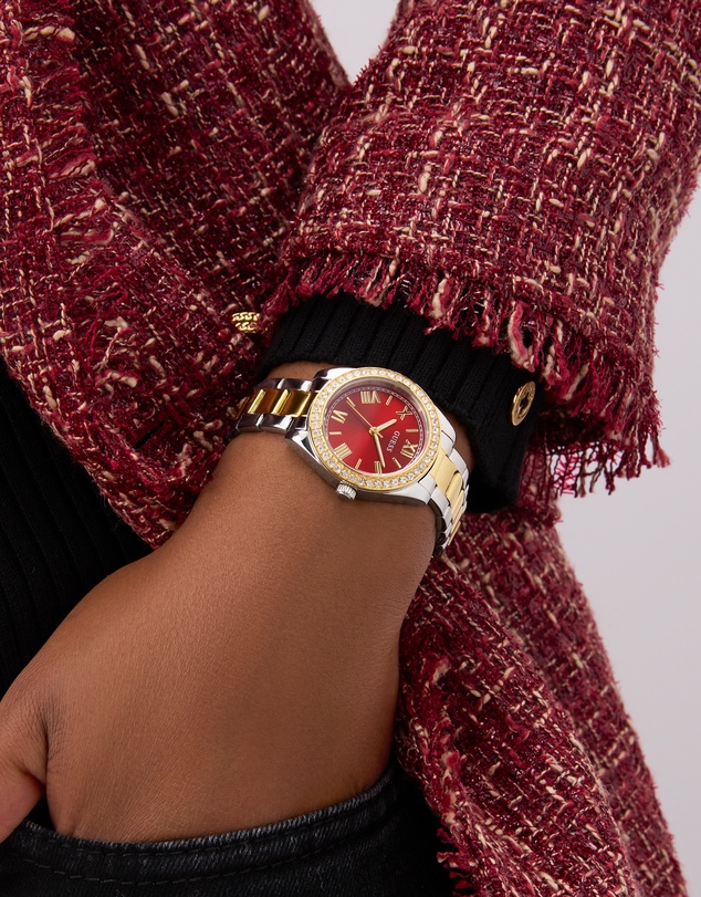 GUESS - Guess Mini Luna Ladies 2-Tone Analogue Watch