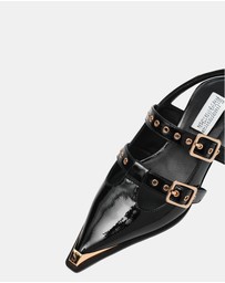 Steve Madden - Galactia Black Heels