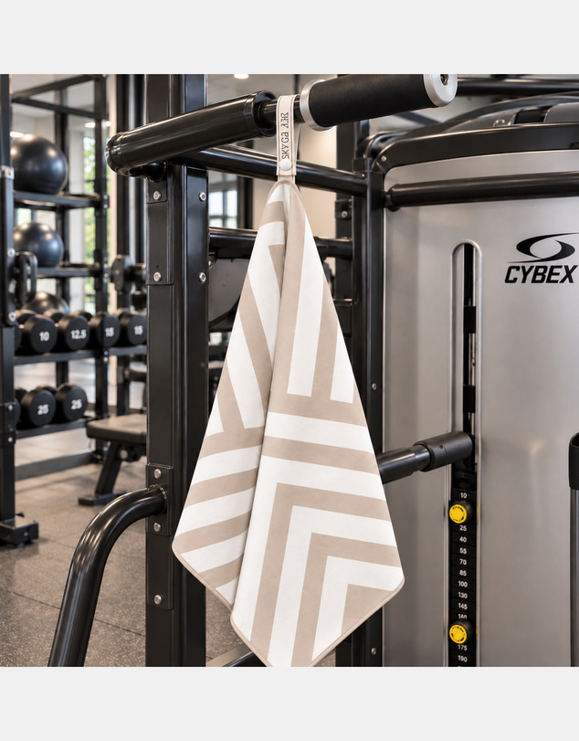 Sky Gazer - Hooded Gym Towel
