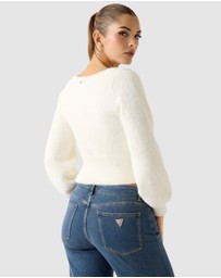 GUESS - Myko Fuzzy Cardigan