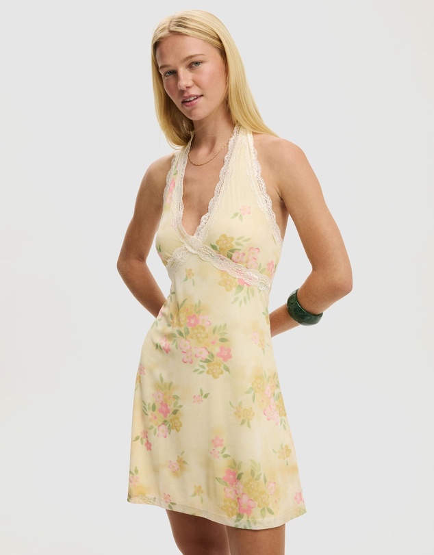 Cotton On - Lily Halter Mini Dress