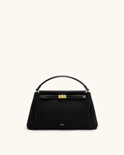 JW PEI - Carmen Faux Suede Top Handle Bag