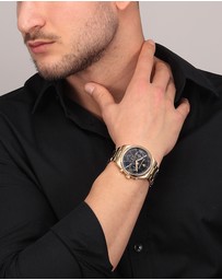 Maserati - Competizione 43mm Multifunction Gold Chronograph Watch