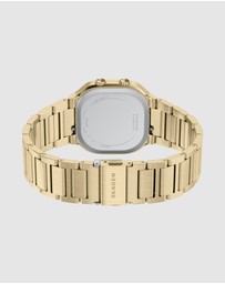 Skagen - Mellem Digital Gold Tone Digital Watch