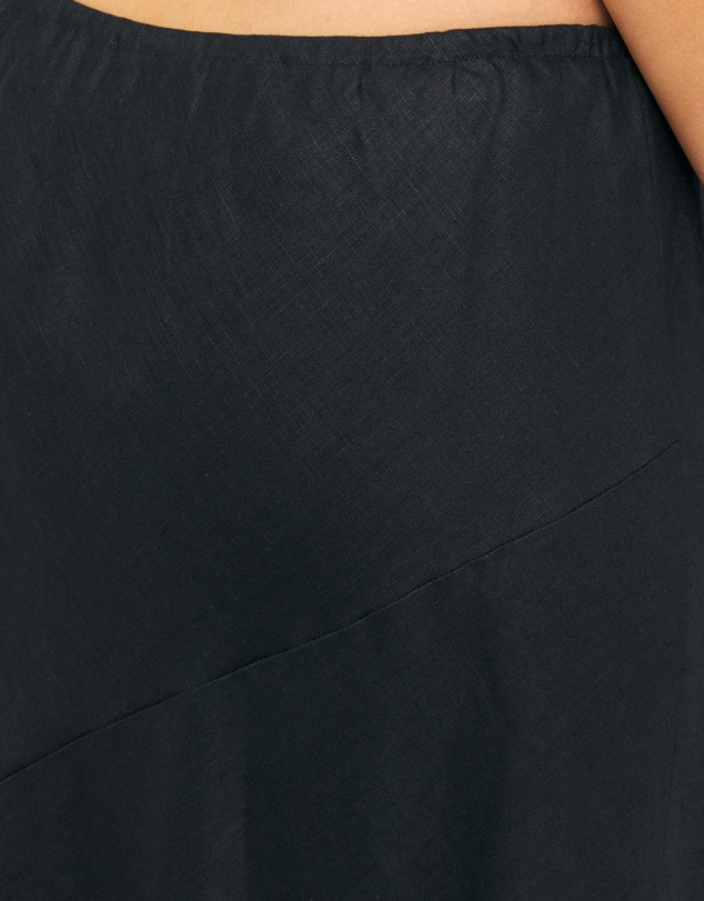 AERE - Zella Linen Maxi Skirt
