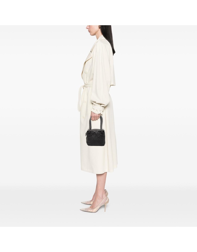 Pre-Loved by Azura Reborn - Pre-Loved Nappa Intrecciato Square Handbag