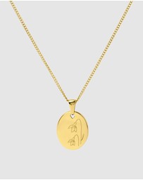 Pastiche - January Birth Flower Necklace