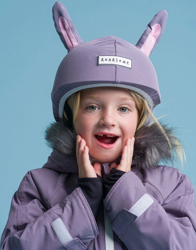 Roarsome - Hop the Bunny - Kids Helmet Cover