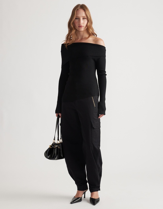 Decjuba - Mariah Off Shoulder Knit Top
