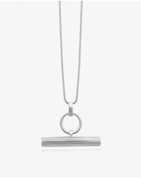 Rachel Jackson - T-Bar Silver Necklace