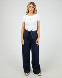 All About Eve - Gia High Rise Baggy Indigo