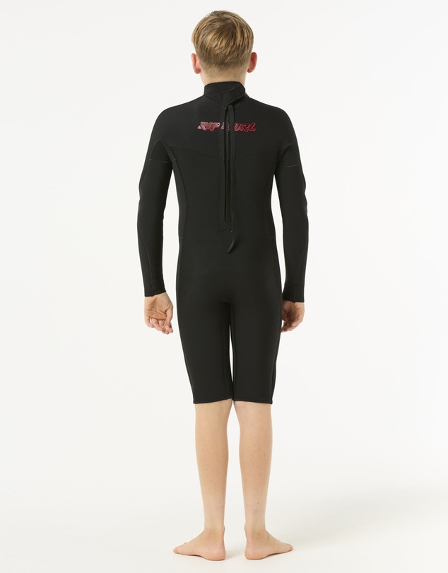 Rip Curl - Kids Dawn Patrol Long Sleeve 2mm Back Zip Spring Suit Wetsuit