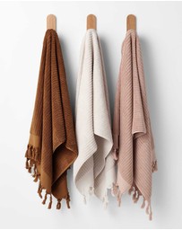 Aura Home - Paros Rib Towel Range