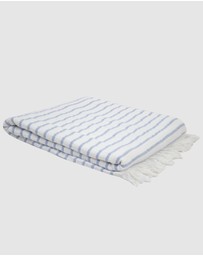 Bambury - Haven Throw Blue