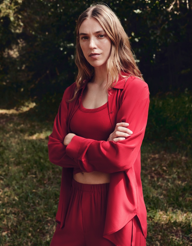 Assembly Label - Betty Silk Long Sleeve Shirt
