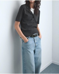 M.N.G - Mid-Rise Balloon Jeans