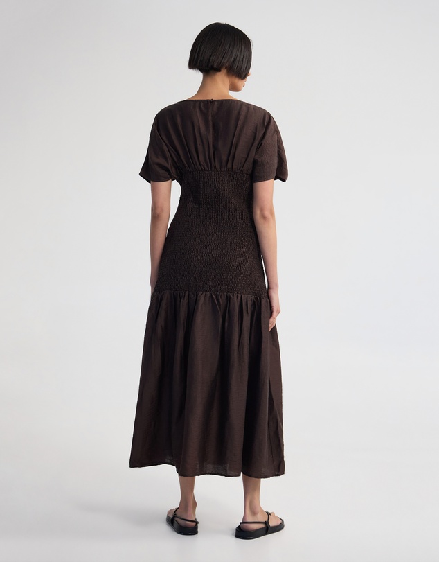 Oxford - Kit Shirred Dress