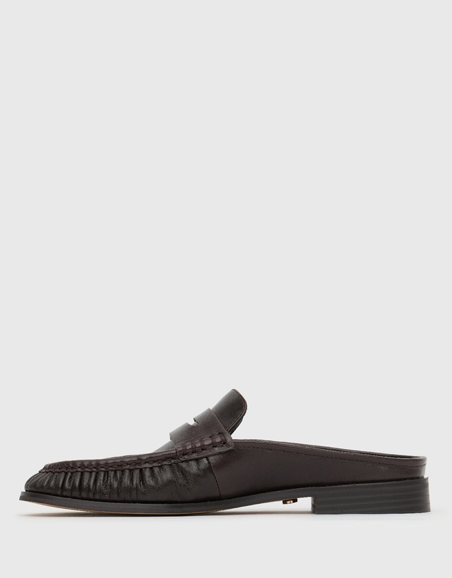 Betts - Harlow Leather Mule Loafers