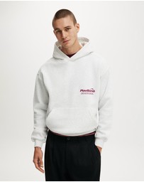 Cotton On - Box Fit Graphic Hoodie