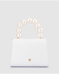 Olga Berg - PETA Pearl Handle Bag