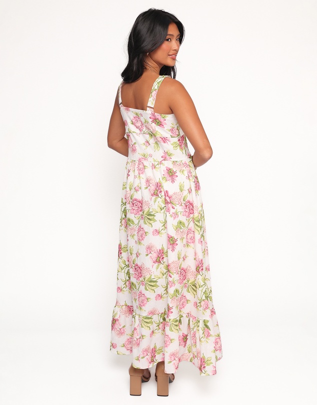 Petal & Pup - Tullia Maxi Dress - Pink Floral