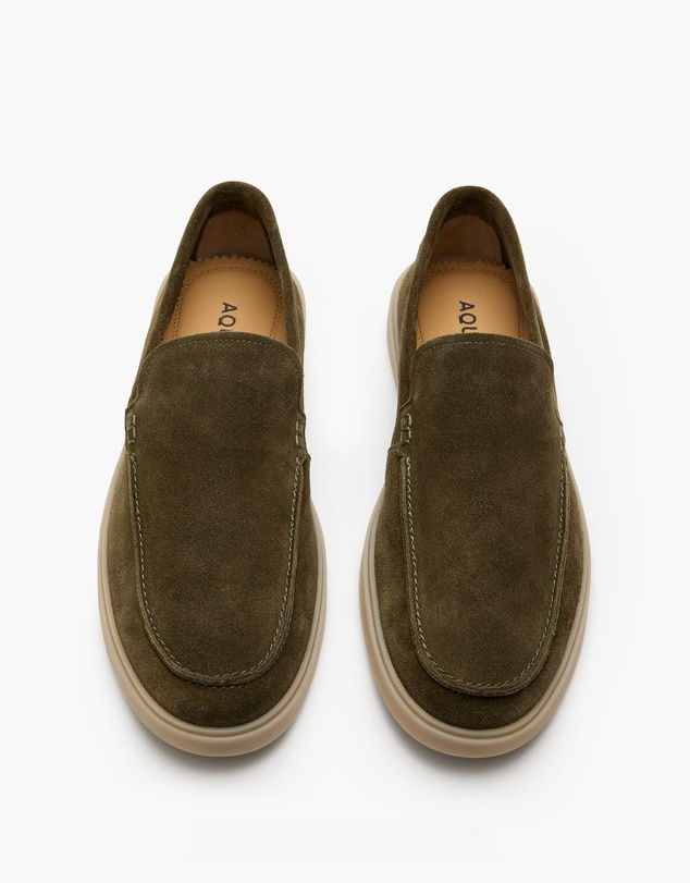 Aquila - Breeze Suede Slip On Shoes