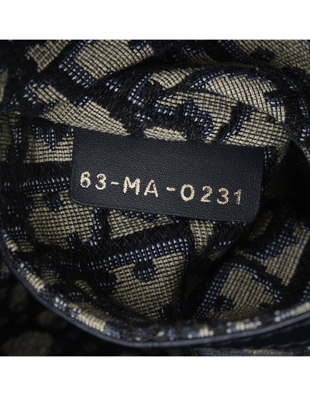 Dior - Pre-Loved Oblique Wicker Bucket Bag