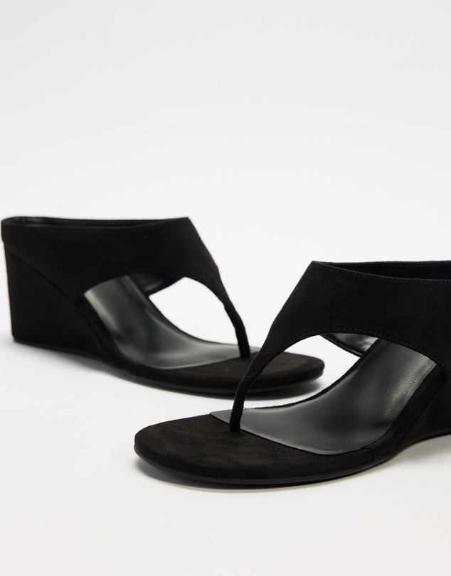 Dazie - Olga Wedge Thong Heels