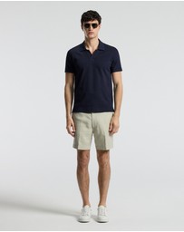 Calibre - Linen Blend Shorts Stone