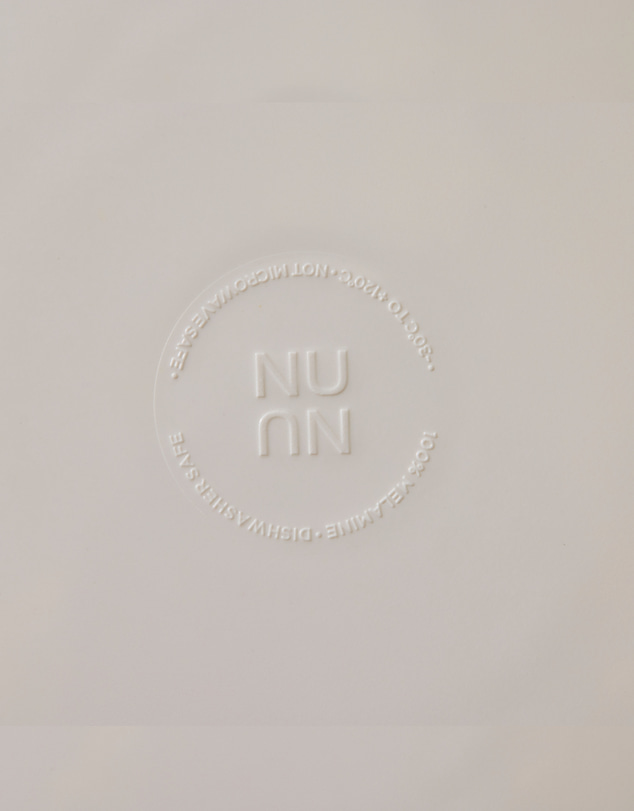 House of Nunu - Biggie Melamine Plate in Pistachio