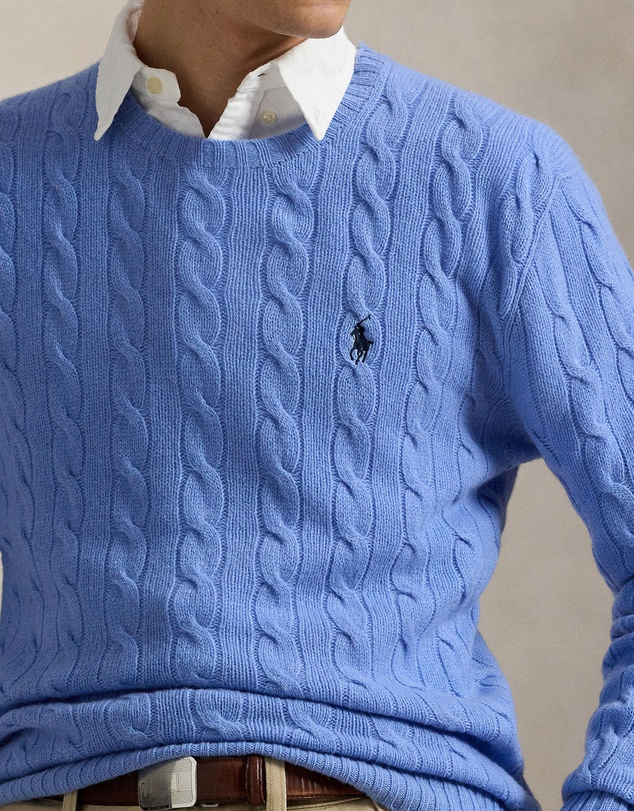 Polo Ralph Lauren - Cable-Knit Wool-Cashmere Sweater - ICONIC EXCLUSIVE