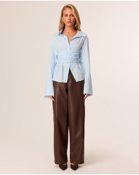 SNDYS - Asira Faux Leather Pants