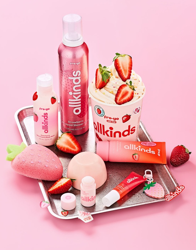 Allkinds - Strawberry Whipped Shower Foam
