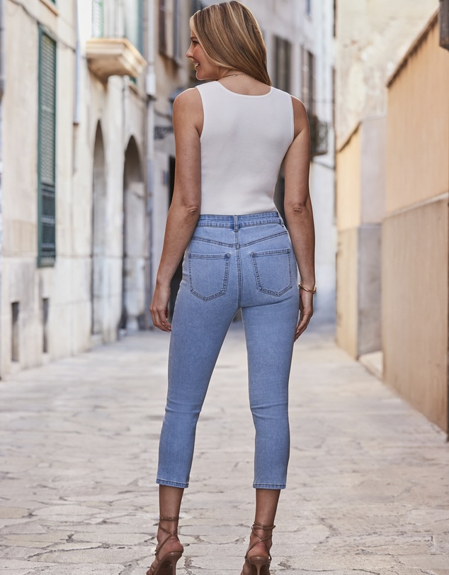 Sosandar - Capri Jeans