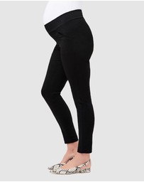 Ripe Maternity - Slim Leg Pocket Pants