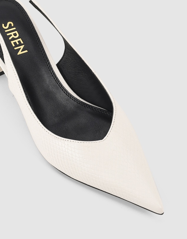 Siren - Yankee Slingback Block Heel