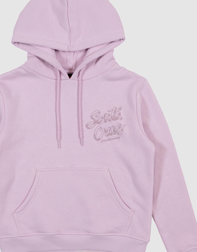 Santa Cruz - OS Ribbon Script Chest Hoodie - Teens